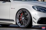 Mercedes-AMG C63 S on Vossen Wheels (VWS-1) 2016 года